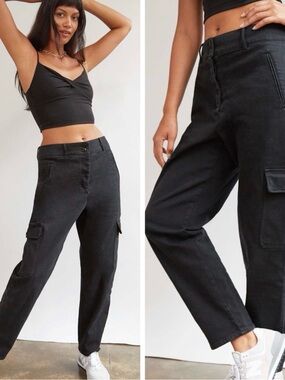 Wilfred Black Cargo Pants